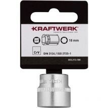 Basic line 3/8' Steckschlüsseleinsatz 18 mm mit Hänger