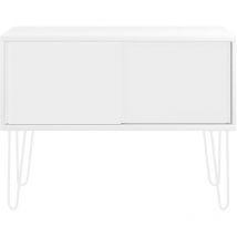 MultiRange Sideboard – 75,2 cm hoch – 100 cm breit – 45 cm tief – MDF mit melaminharzbeschichtetem Korpus – Retro-Industrie-Look