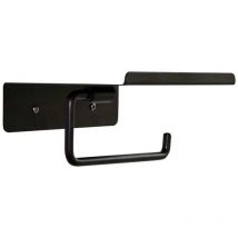 Basic Toilettenpapierhalter Zum Anschrauben, Wandmontage, Schwarz Box & Beyond
