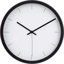 Moderne Wanduhr – 30,5 cm – geräuschloser Mechanismus – strapazierfähiger Polypropylen-Kunststoff