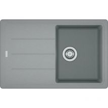 Franke - Basis - Lavello in fragranite bfg 611-78, 78x50 cm, pietra grigia 114.0285.186