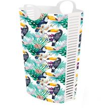 Sp-berner - Panier à linge de l'histoire de la vie Panier à linge de l'histoire de la vie 58l toucan - Vert