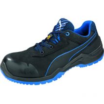 Chaussure de sécurité Argon Blue Low taille 45 noir/bleu S3 esd src en iso 20345 cuir nubuck