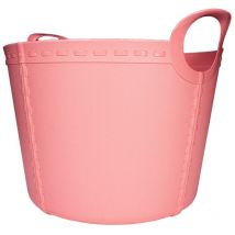 Panier d'artisanat Life Story grand 40l rose - Gris