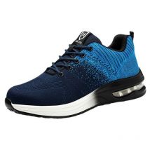 Baskets de SéCurité, Baskets de Travail Avec Embout En Acier, Chaussures de SéCurité LéGèRes Et Confortables, Baskets de Travail Industrielles Avec