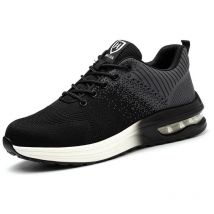 Baskets de SéCurité, Baskets de Travail Avec Embout En Acier, Chaussures de SéCurité LéGèRes Et Confortables, Baskets de Travail Industrielles Avec