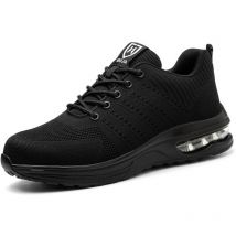 Baskets de SéCurité, Baskets de Travail Avec Embout En Acier, Chaussures de SéCurité LéGèRes Et Confortables, Baskets de Travail Industrielles Avec