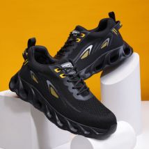 Baskets de sécurité respirantes, bottes de travail pour hommes et femmes, chaussures à bout en acier, Sports de plein air-40
