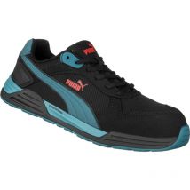 Puma Safety Shoes - Baskets de sécurité Frontside S1P Puma noires/bleues 44