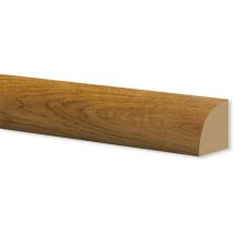 Basolino in polimeri EqualWood hi-tec 19x19x2000mm Allumino, bianco e altre essenze-ROVERE