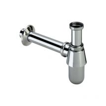 5/4' x 32mm Bassin bouteille piège bain décoratif chromé déchets laiton évier