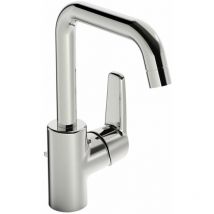 Hansa - Polo - Mitigeur de lavabo avec garniture de vidage, levier latéral, chrome 51552293
