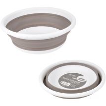 Bassine cuvette retractable taupe