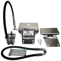 Bast-ing - PumpFast Anhängerpumpen-Set Chapel-Pumpe mit rundem Stahltank / für Akkuschrauber-Betrieb