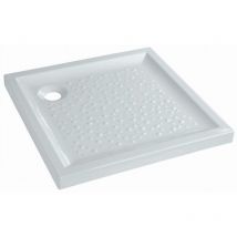 Receveur céramique Geberit Bastia - 90 x 90 extra-plat à poser/encastrer - 00723200000001