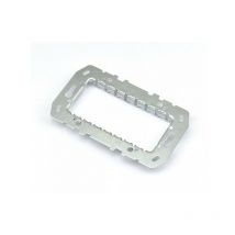 Bastidor 4 módulos caja americana N2474.9 Serie Zenit de Niessen