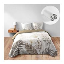 Bastille - Housse de couette 260 x 240 cm + Drap housse blanc 160x200 cm -