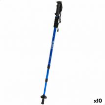 Aktive - Bastón trekking aluminio 135 cm (10 unidades)