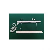 Bastone Binario per Tenda a Pacchetto a Vetro Professionale - in Alluminio - Lunghezza: 100 cm