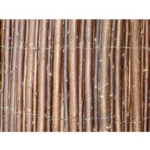 Bastone in vimini marrone premium, oscurante medio, H.1 x L.3 m Centrale Brico