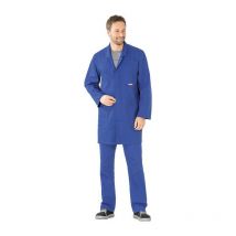 Planam - Bata de trabajo bw 290 talla 60 azul grano
