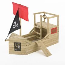 Cabane bateau pirate galleon bois fsc