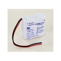 URA - Batería NiCd de 2.4V 1.6Ah para Baes 111901, Legrand 62525