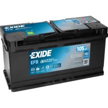 Exide - batterie efb L6 12V 105AH 950A 392X175X190 +d EL1050