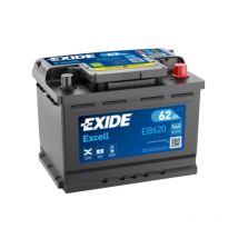 Batería de coche Tudor 62Ah EB620 Exide