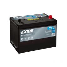 Batería de coche Tudor 75Ah EA754 Exide