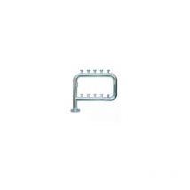 Zenner - Batería galvanizada de 2 filas Medidas: 10x2F
