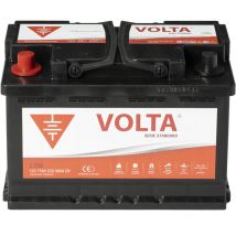 Volta - Batería de coche standard 12V 75AH 680A 278x175x190mm +Izq.