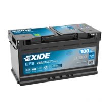 Batería de Coche Tudor 100Ah efb EL1000 start/stop