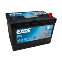 Batería de Coche Tudor 75Ah efb EL754 start/stop