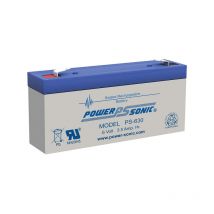 Powersonic - Batería de plomo-ácido PS-630 de 6 v y 3,5 Ah