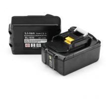 Insma - Batería de repuesto de 18V 4.0 Ah para herramienta eléctrica Makita 18V BL1830 BL1840 BL1850 BL1860 BL1835 194205-3 194309-1 LXT-400