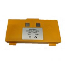 Hetronic - batería hetrónica amarilla 9,6V 1,2ah 68303010