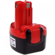 Powery - Batería para Bosch Llave de impacto gdr 9,6 NiMH O-Pack 1500mAh