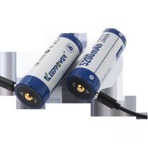 Keeper - Baterias Recargable Icr26650 Con Cable Cargador Usb (2 Unidades) Icr26650-usb