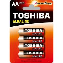 Baterie toschiba red alkaline lr6gca bp-4c lr6 blister 4 szt.