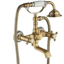 REA - Bath Faucet Rustico Antique Gold - antique gold