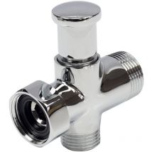 Shower Diverter Valve 2 Way Chrome Plated Replacement