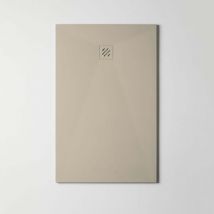 BATHME ZERO Plato de Ducha Gel Coat Color Beige - Medida: 70x90 cm - Medida: 70x90 cm - ref: ZEROBG7090