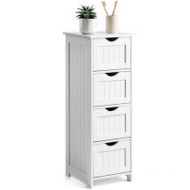 Clovelly White Bathroom Drawer Unit