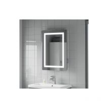 Artis - Bathroom Mirror led Illuminated Demister Pad Shaver Socket Mains IP44 500x700mm