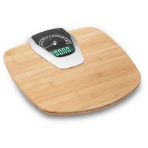 Bathroom Scale Personal Scale Body Weight Fitness Scale Bamboo Kg/Lb 180kg