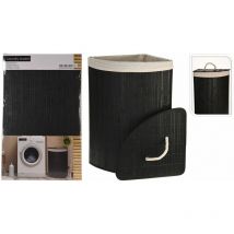 Bathroom Solutions - Cesto Lavadero Angular 'Javier' Color Negro