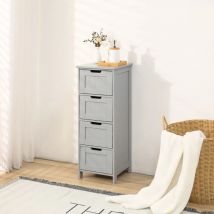 Bathroom Storage Cabinet Shelf Free Standing Cabinet Organizer Unit