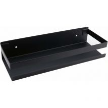 Odipie - Badezimmer-wandregal, 20–40 Cm, Modernes, Mattschwarzes Badezimmer-/küchen-/duschregal (30 X 10,5 X 6 Cm)
