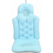 Bathtub Pillow Soft Bath Cushion Bathtub Accessories Support Bath Pillow Cushion for Adults Spa(Blue)